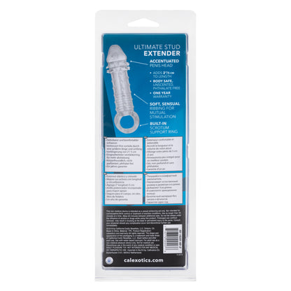 CalExotics Ultimate Stud Extender Male Enhancer – Clear