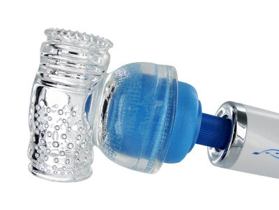 Wand Essentials Hummmingbird Masturbator Attachment – Clear