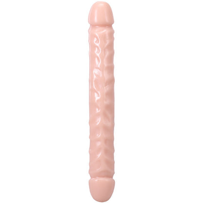 Doc Johnson Jr. Veined Double Header 12 Inches – White