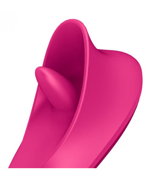 Satisfyer Tongue Master Vibrator – Pink – Multi-Function with Licking and Vibration Modes