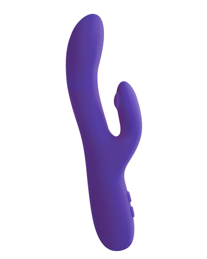 VeDO Rockie Dual Rechargeable Vibe - G-spot and Clitoral Stimulation - Purple