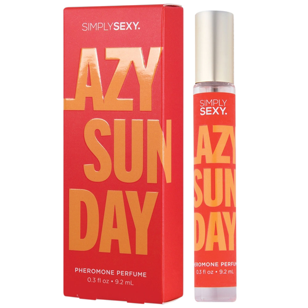Simply Sexy Pheromone Perfume Lazy Sunday – Citrus and Woody Scent – 0.3 Oz