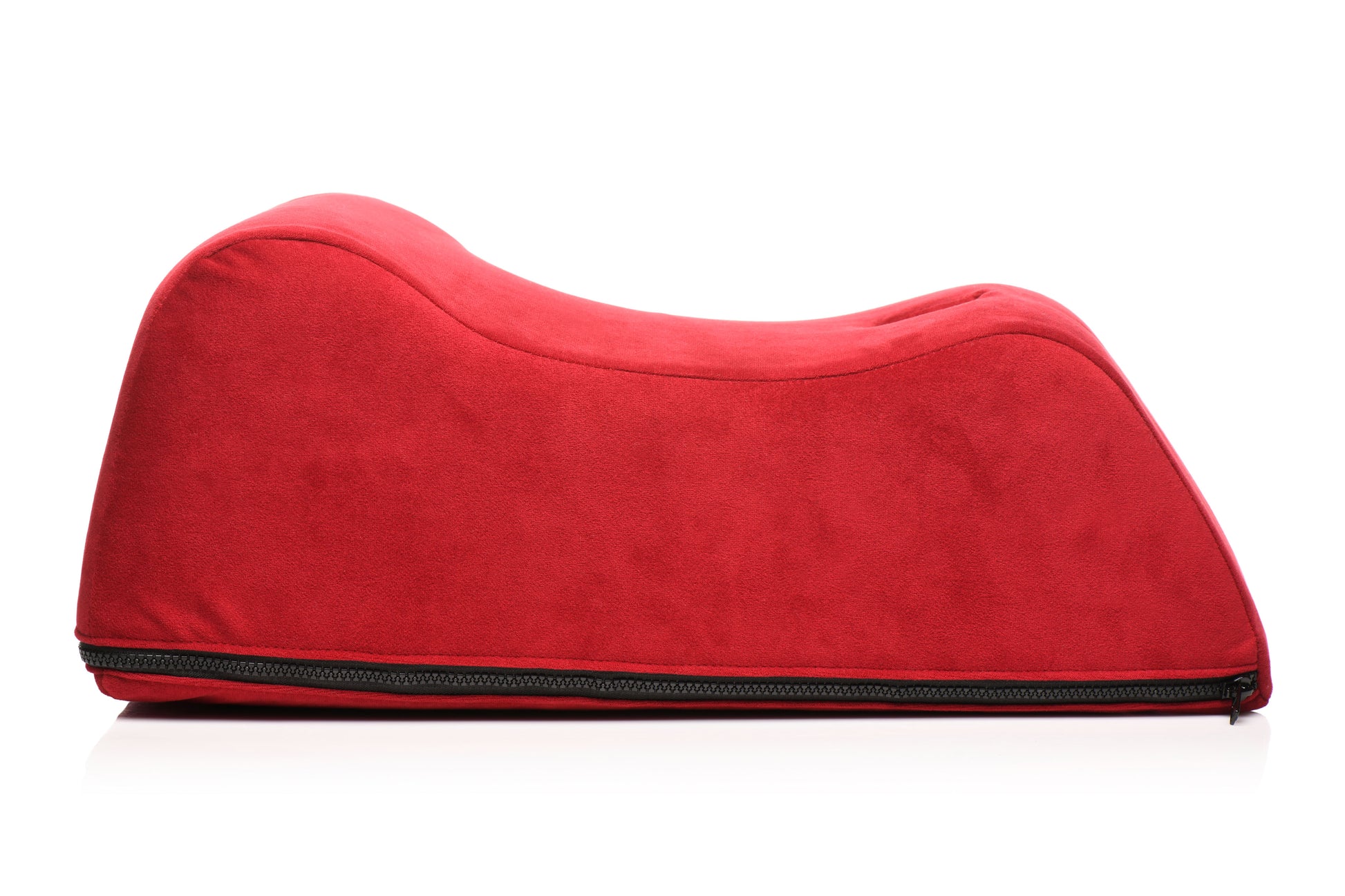 Delux Wand Saddle - Ergonomic Foam Support for Wand Vibrators - Red