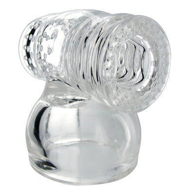Wand Essentials Hummmingbird Masturbator Attachment – Clear
