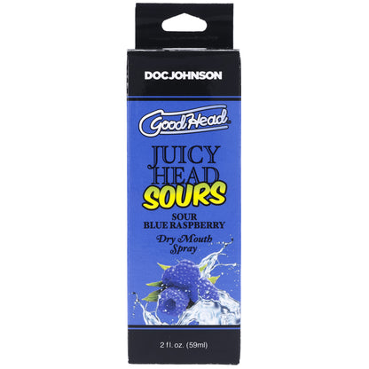 Goodhead Juicy Head Dry Mouth Spray - Sour Blue Raspberry - 2 Oz