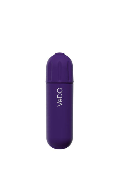 VeDO Nitro Rechargeable Bullet - Waterproof Vibrating Toy - Purple