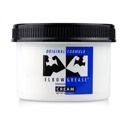Elbow Grease Original Cream - Long-Lasting Premium Lubricant - 9 Oz