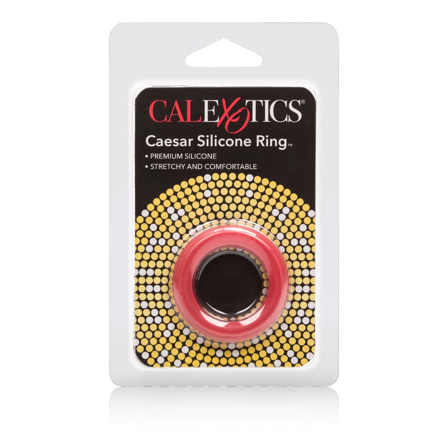 CalExotics Caesar Silicone Ring - Erection Enhancer - Red