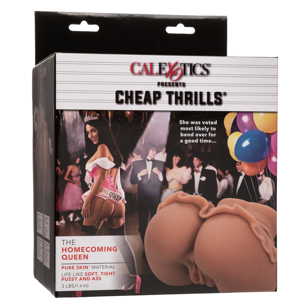 CalExotics The Homecoming Queen Masturbator - Dual Entry, Multi-Textured, 7 inches