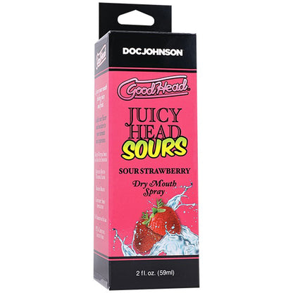 Goodhead Juicy Head Dry Mouth Spray - Sour Strawberry - 2 Fl Oz