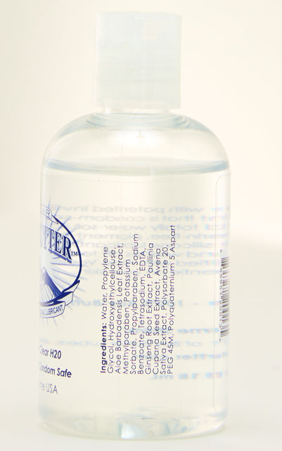 Boy Butter Clear H2O Water-Based Personal Lubricant with Vitamin E – 4 Oz