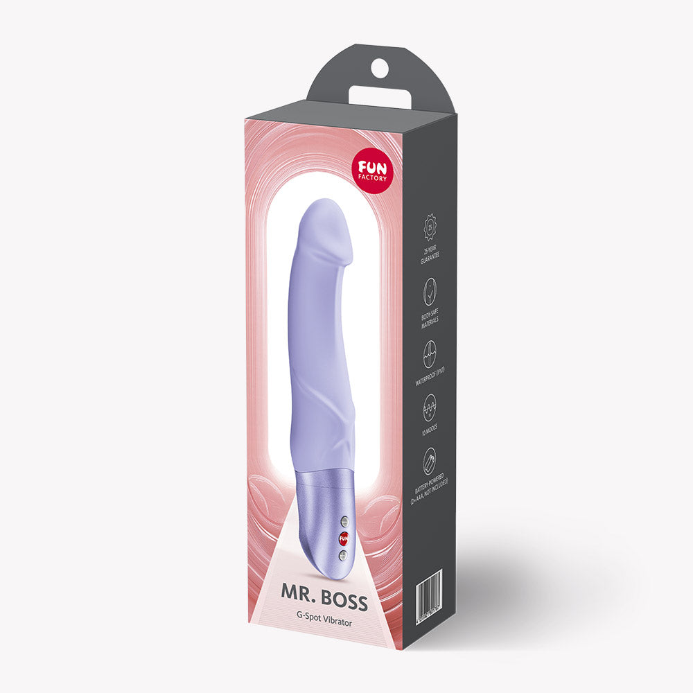 Mr. Boss G-Spot Vibrator - Waterproof - Purple