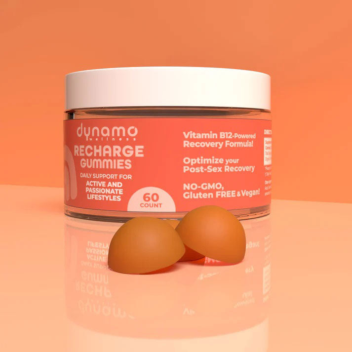 Dynamo Wellness Recharge Recovery Gummies – Vegan, Turmeric and Ginger Blend