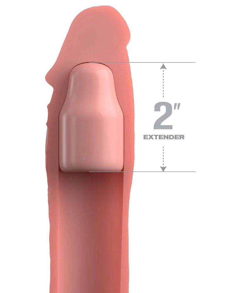 Fantasy X-Tensions Elite 6 Inch Extension With Strap - Beige
