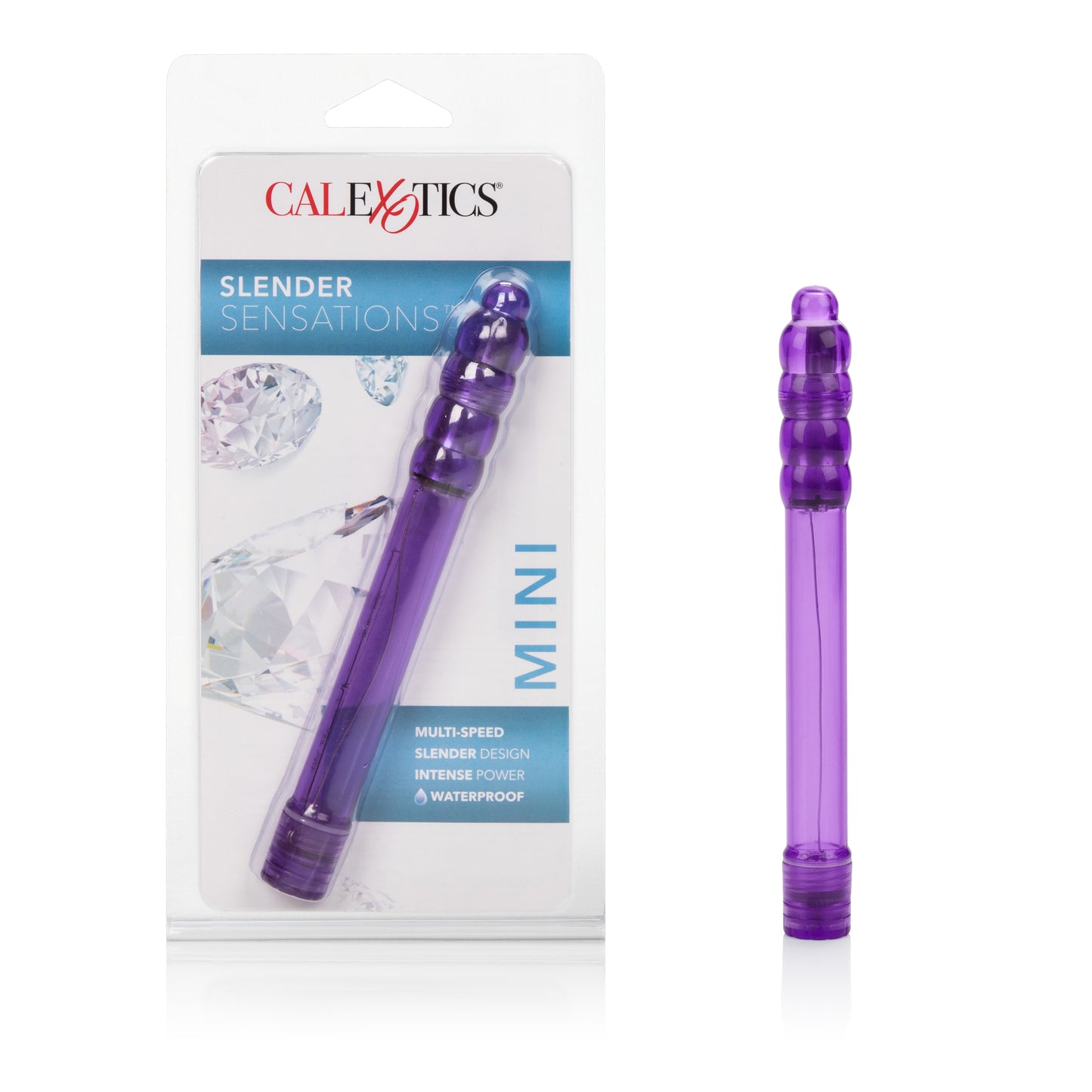 CalExotics Slender Sensations Ultra-Thin Massager – Purple