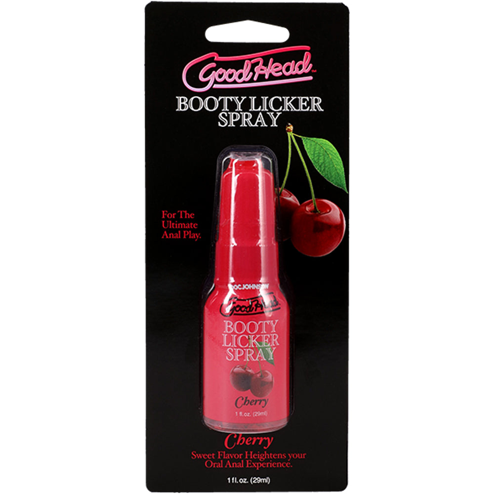 Goodhead Booty Licker Spray Cherry – 1 Fl. Oz – Water-Based Flavor Enhancer