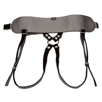 CalExotics Regal Princess Harness - Pewter - Adjustable Comfort with Probe Rings
