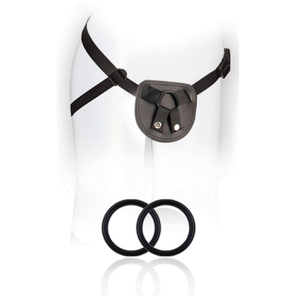 Blush For You - Beginners Harness with Adjustable Straps - Black