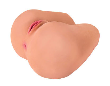 Mistress Maddie Missionary Realistic Stroker with Vibrating Egg – Beige