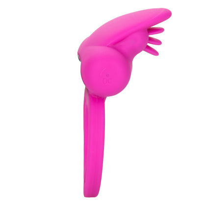 CalExotics Silicone Rechargeable Dual Clit Flicker Enhancer - Pink