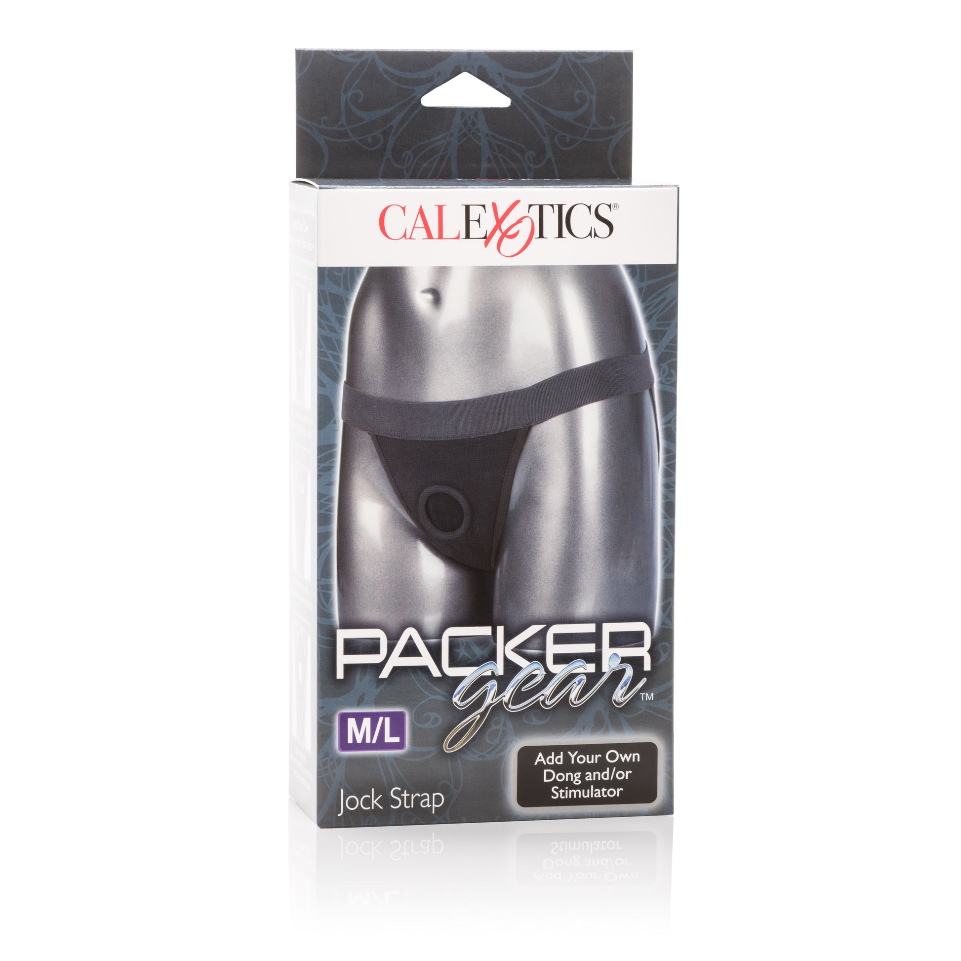 Packer Gear Jock Strap - M/L - Black - Comfortable and Supportive Design