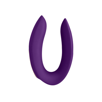 Satisfyer Double Plus Remote Vibrating Device – Purple
