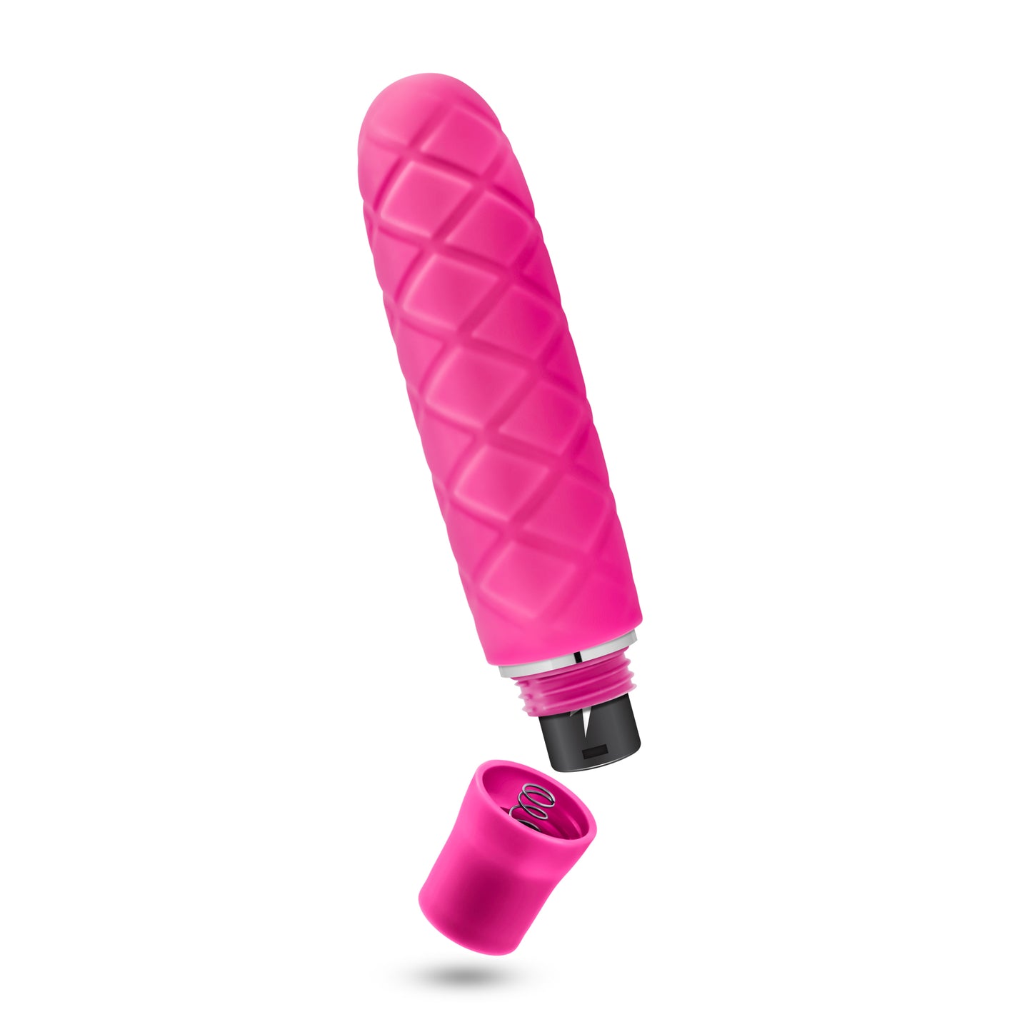 Blush Cozi Mini Vibrating Silicone Toy - Fuchsia