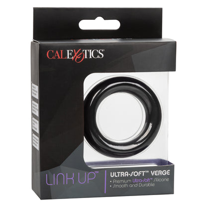 CalExotics Link Up Ultra-Soft Verge Cock Ring – Black