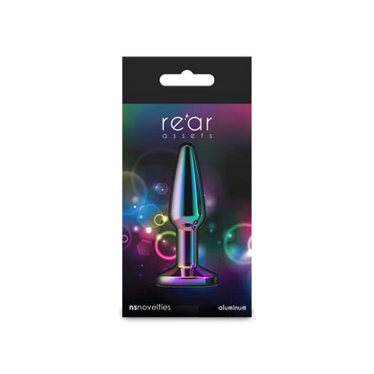 nsnovelties Rear Assets Tapered Anal Toy – Multicolor Rainbow