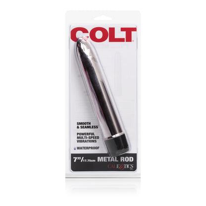Colt Metal 7 Inch Vibrator – Silver