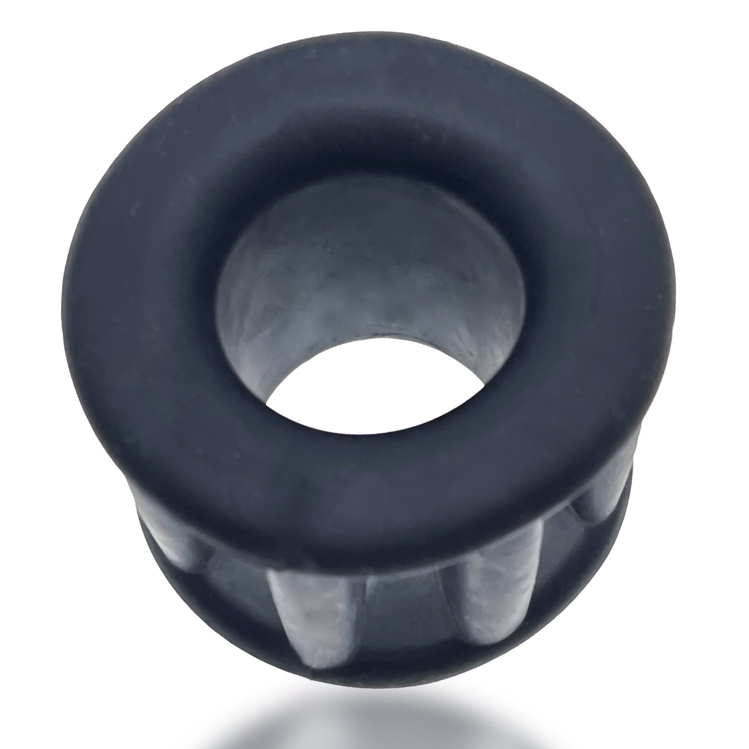 Oxballs Gyroball Ballstretcher – Black – Stretchy Design with Hourglass Grip