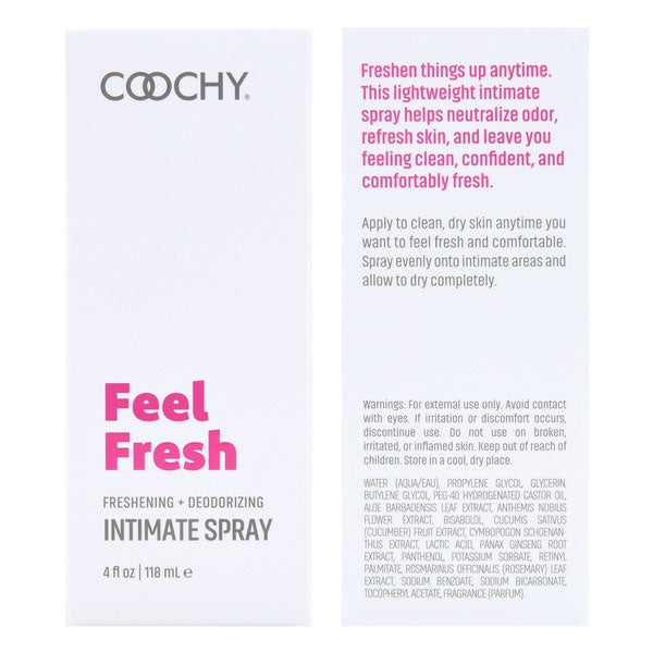 Coochy Intimate Feminine Spray 4oz – Peony Fragrance