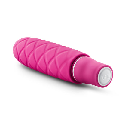 Blush Cozi Mini Vibrating Silicone Toy - Fuchsia