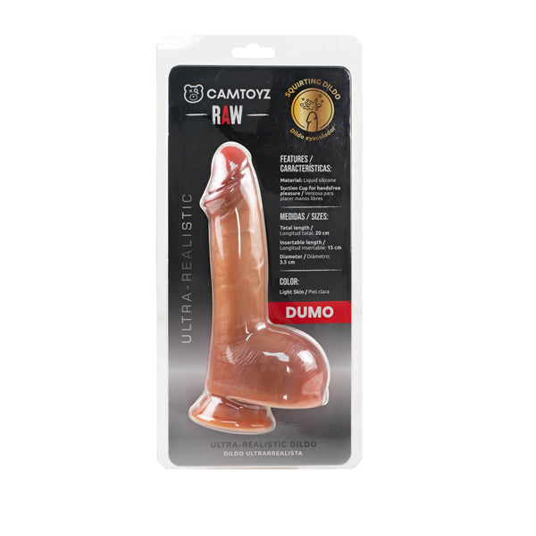 Camtoyz Ultra Realistic Dumo Dildo – Brown – Poseable with Authentic Features