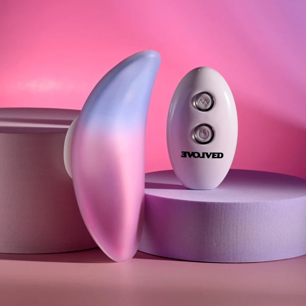 Evolved Novelties Paradise Panty Vibrating Device – Purple/Pink
