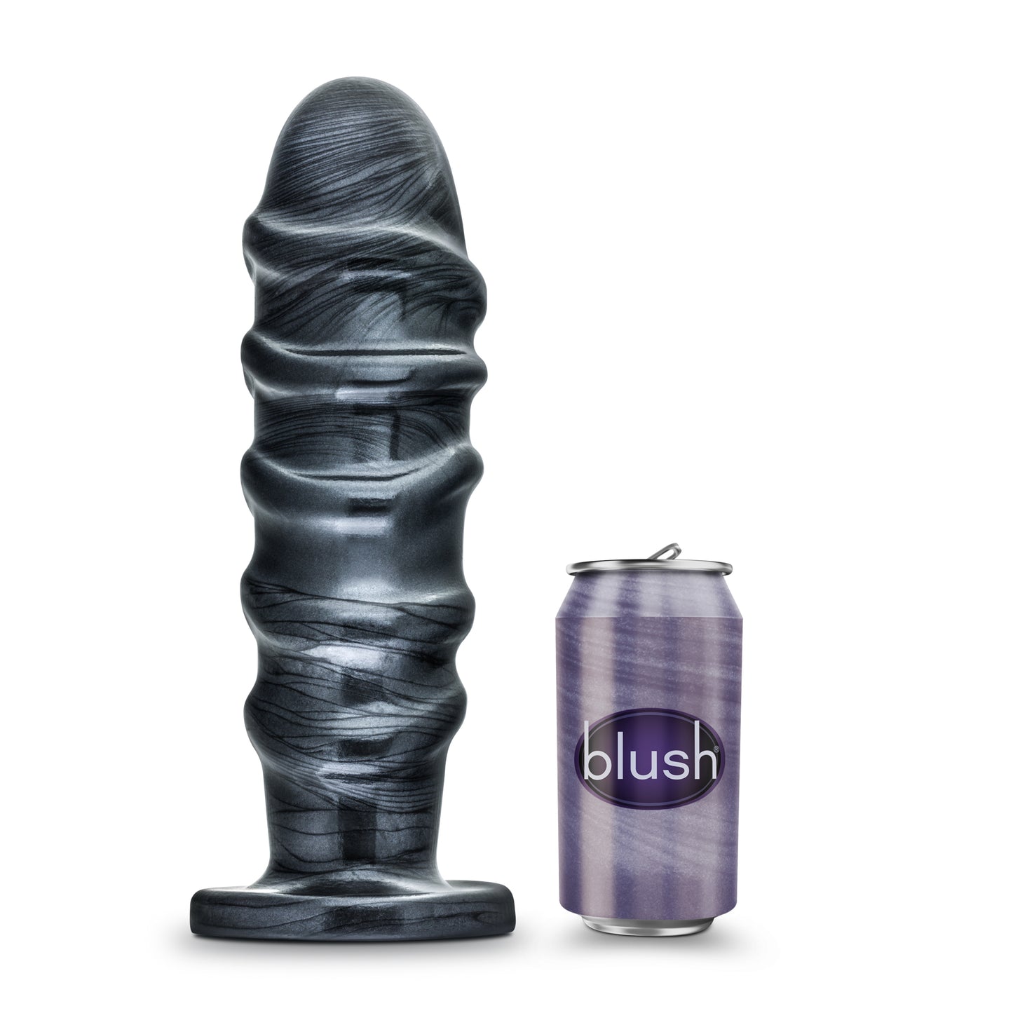 Blush Jet Annihilator Pro-Sized Anal Plug – Carbon Metallic Black