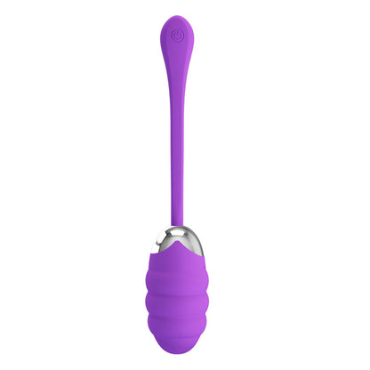 Pretty Love Franklin Rechargeable Egg Vibe - Purple - 12 Vibration Functions