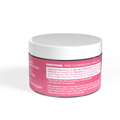 Dynamo Wellness Her Libido Lift Gummies - Daily Supplement for Female Libido Support - Natural Ingredients