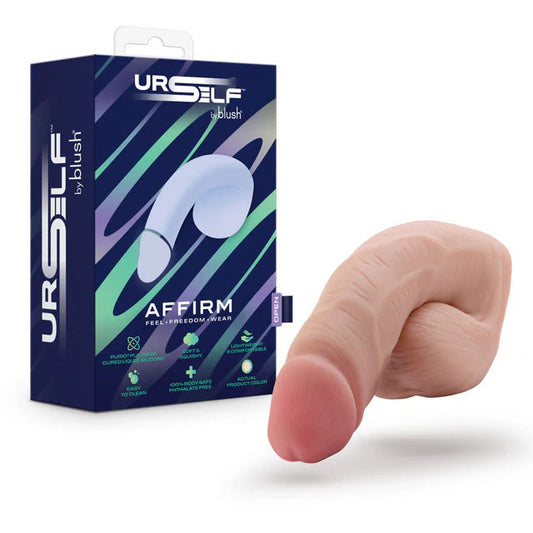 Urself Affirm Packer – Silicone Packer with Realistic Feel – Beige