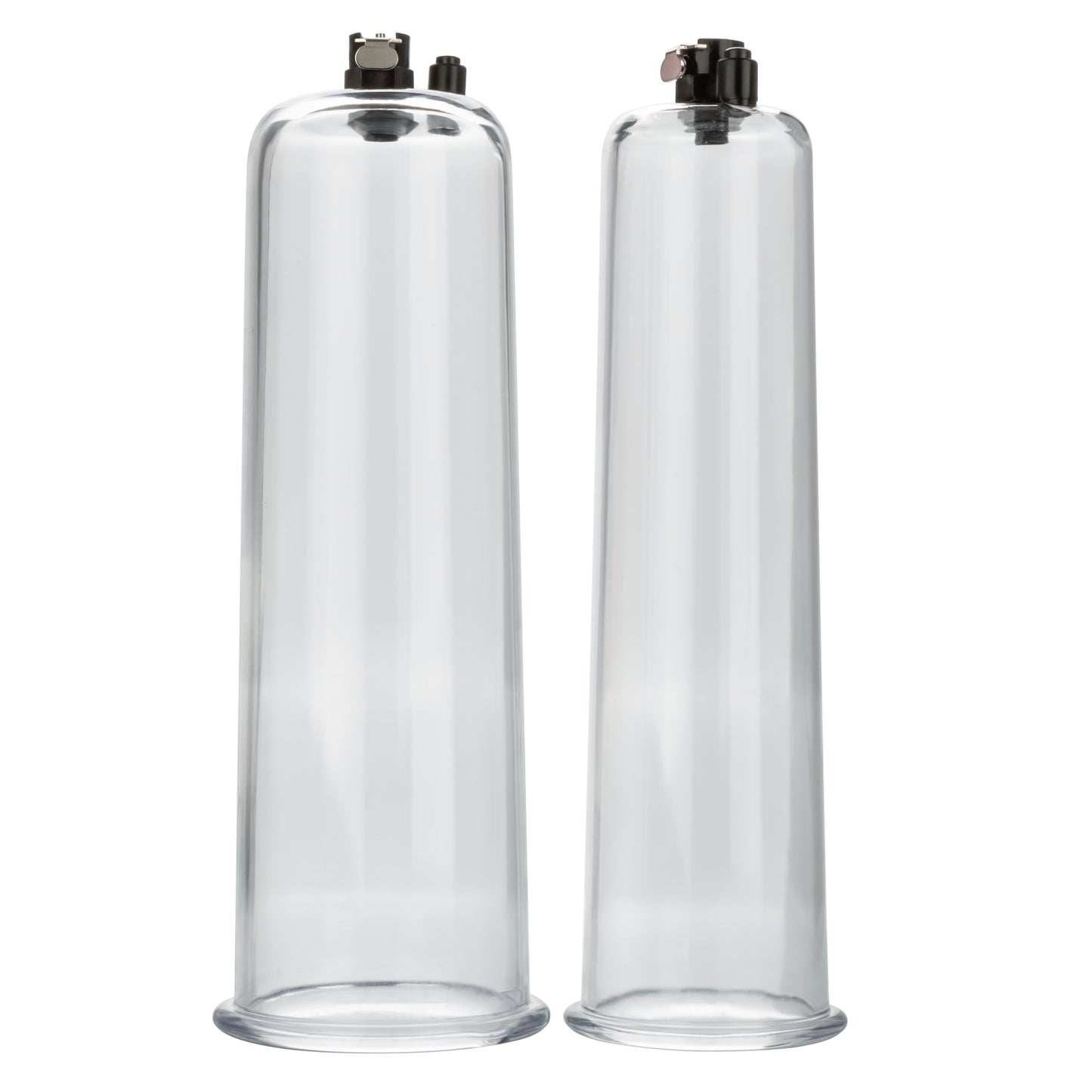CalExotics Optimum Series Maximum Results Pump Set – Clear – Includes 2 Penis Pumps