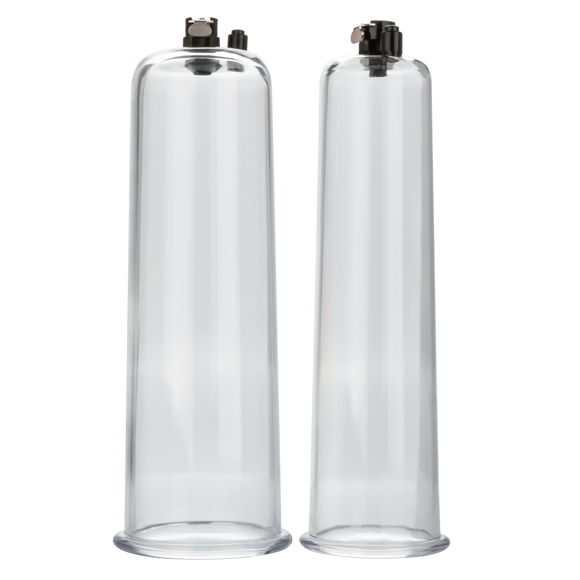 CalExotics Optimum Series Maximum Results Pump Set – Clear – Includes 2 Penis Pumps