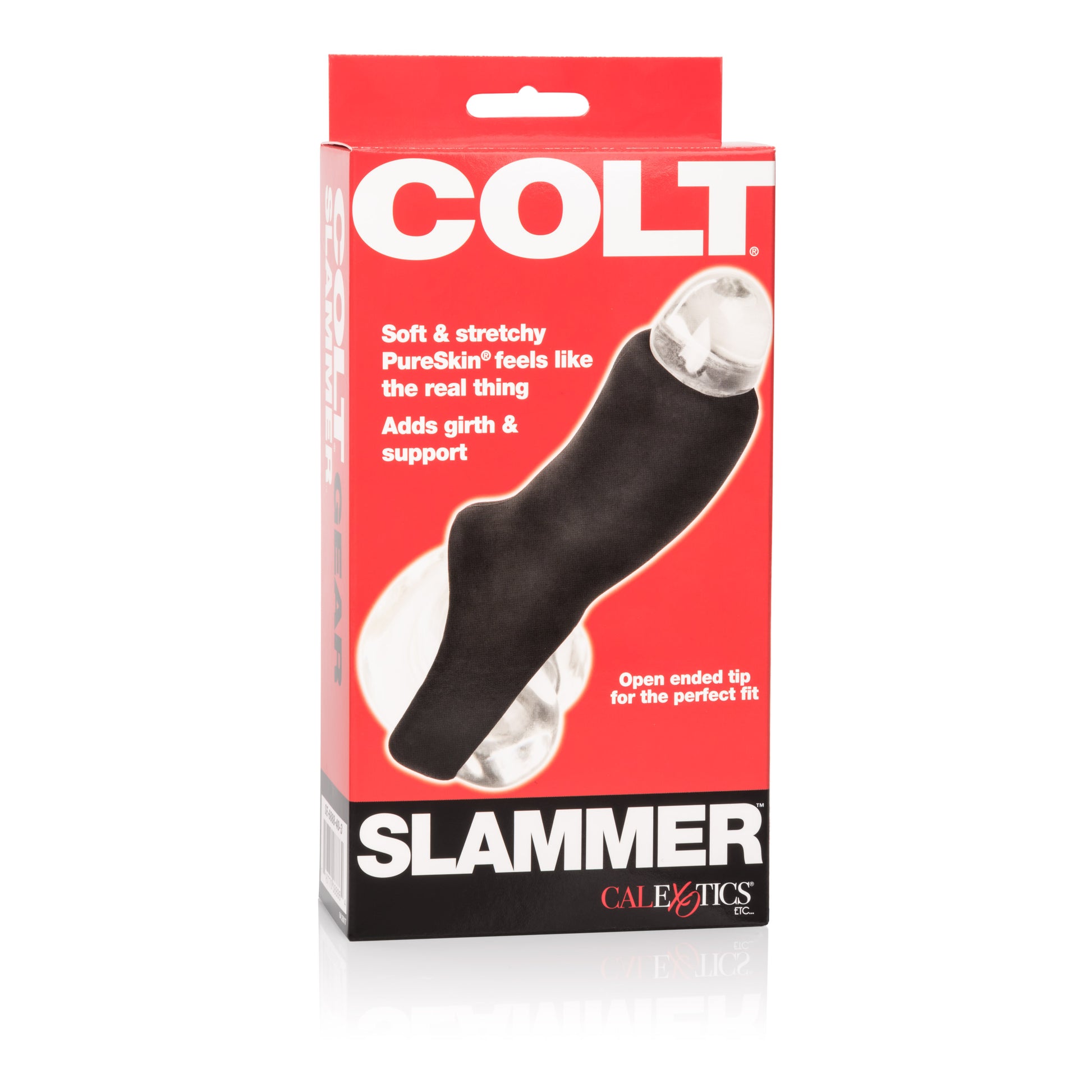 CalExotics Colt Slammer Sleeve – Black – Stretch-to-Fit Design