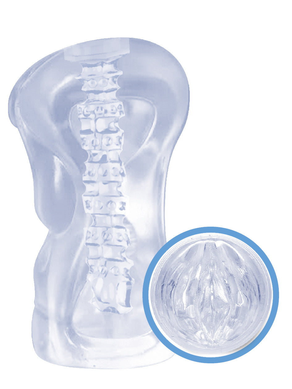 Jack-It Frost Stroker - Curves - Male Stroker with Sensuous Design