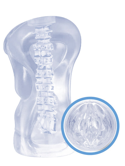 Jack-It Frost Stroker - Curves - Male Stroker with Sensuous Design