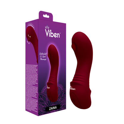 Viben Zaina Mini Rollerball G-Spot Vibe – Red
