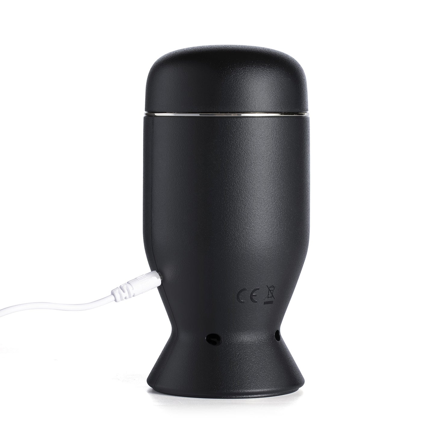 Priti Automatic Rotating Penis Stimulator - Black - 7 Rotating Patterns
