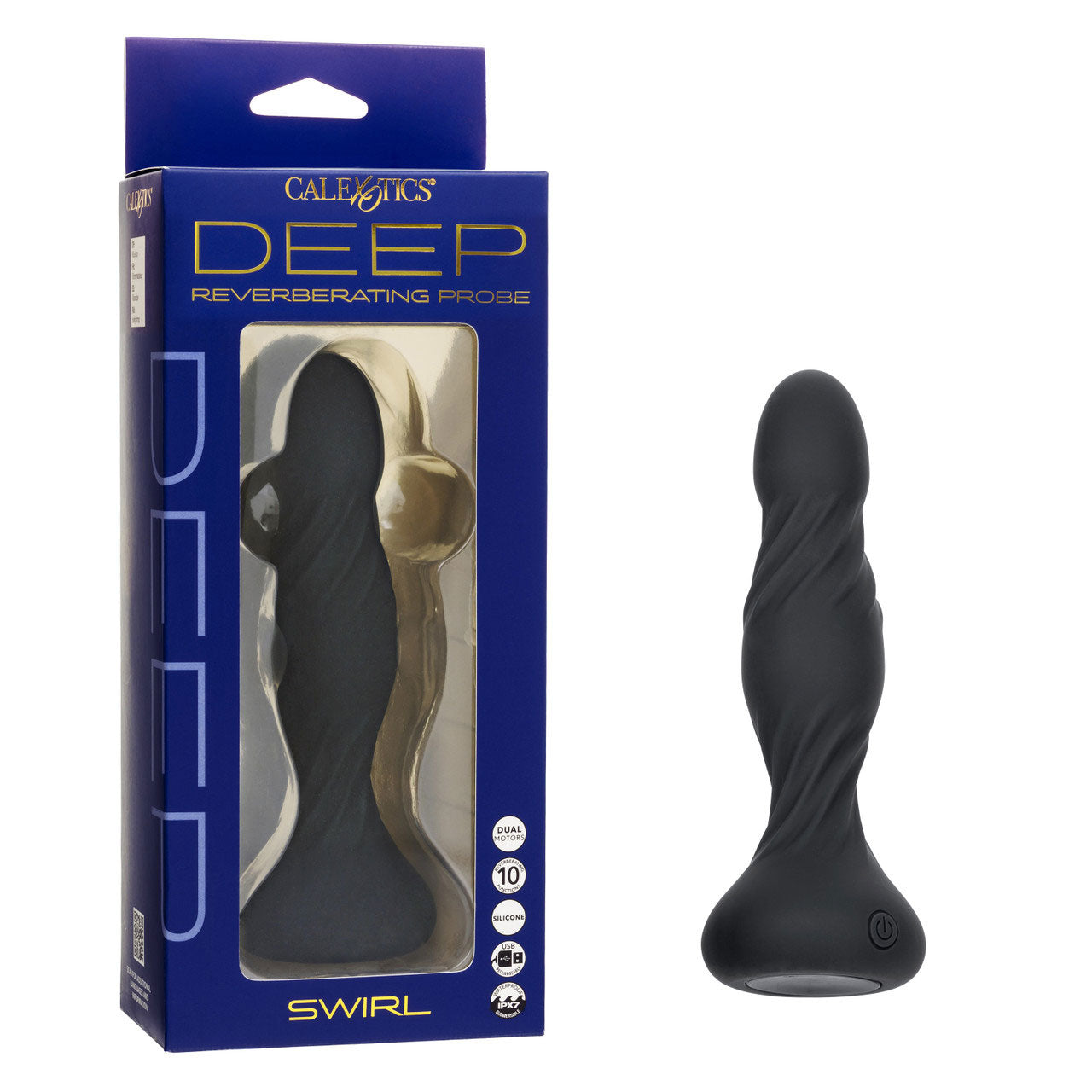 CalExotics Deep Swirl Probe with Dual Motors - Black