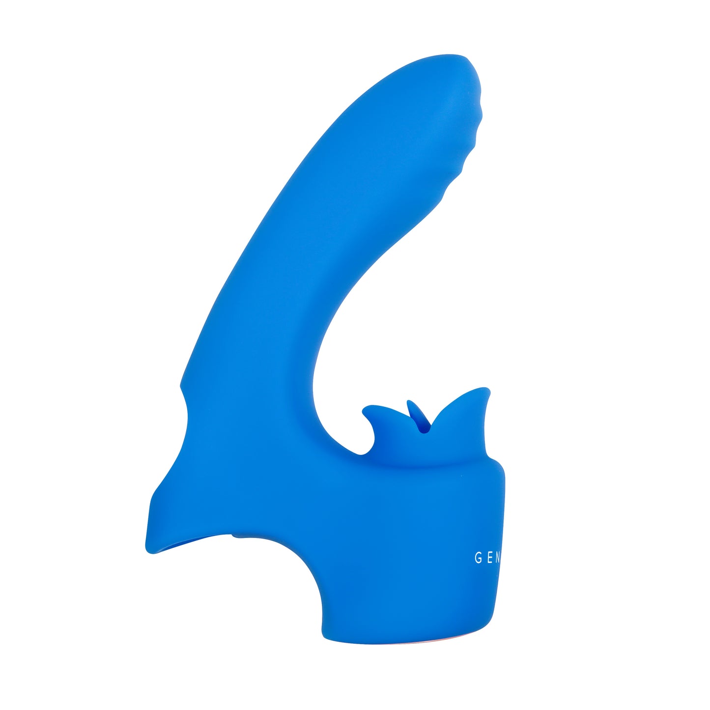 Evolved Novelties Flick It Finger Vibe with Tongue-Flicking Base – Blue