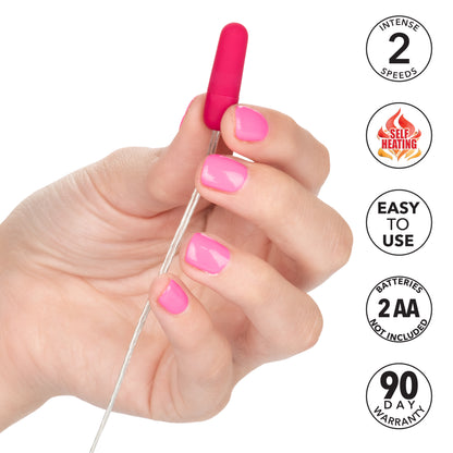 CalExotics Whisper Micro Bullet Vibrator with 2-Speed Function – Pink
