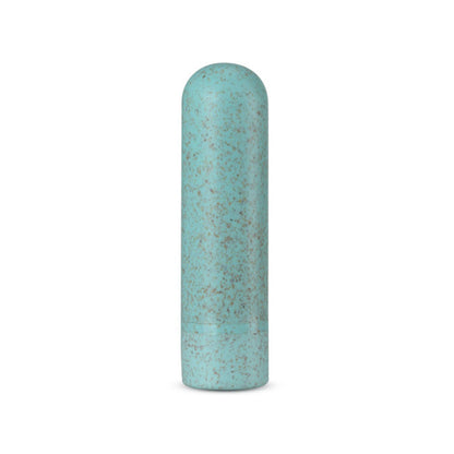 Gaia Eco Rechargeable Bullet Vibrator - Aqua - 10 Vibration Functions